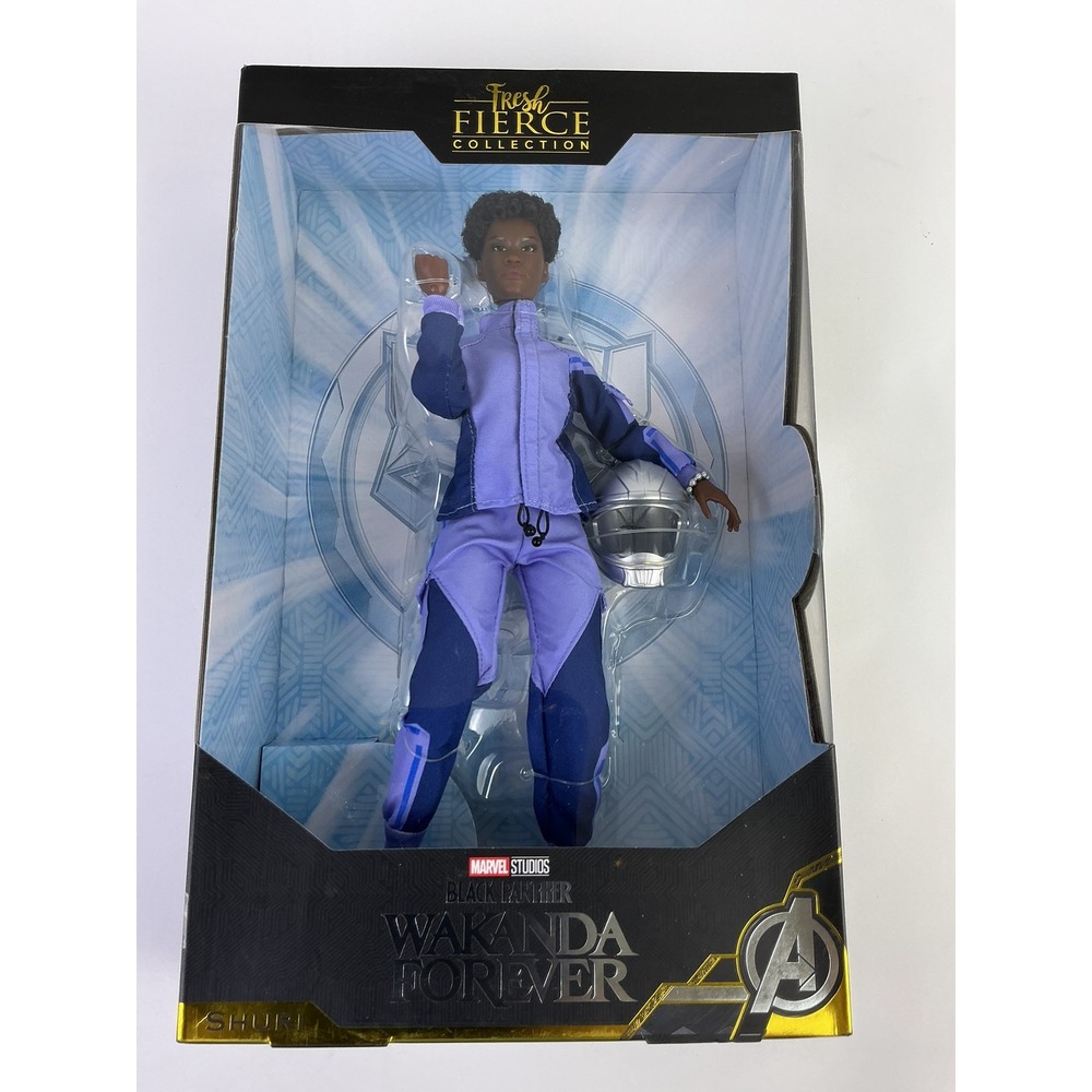 Marvel Studios Black Panther Wakanda Forever Shuri‎ Doll Fresh Fierce Collection